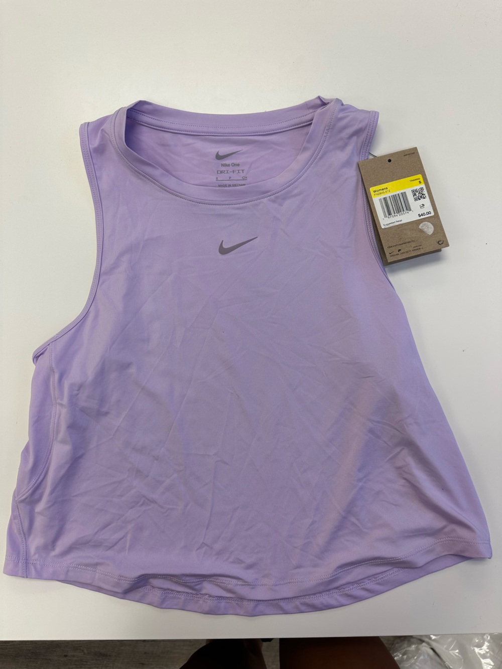 Nike Training Tank Top - Soft Purple